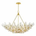 Hudson Valley 10 Light Chandelier, 7240-GL 7240-GL